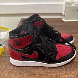 Nike Air Jordan 1 High Black and Red